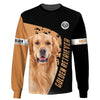 Golden Retriever Paws Shirt 3D Full Printing for Dog Mom Dad lovers