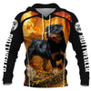Golden ROTTWEILER DOG Men and Women 3D Print Pullover
