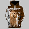 Goldendoodle Paws Men and Women 3D T Shirt