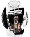 I love my baby German Shepherd Men and Women Ver.2 3D Shirt