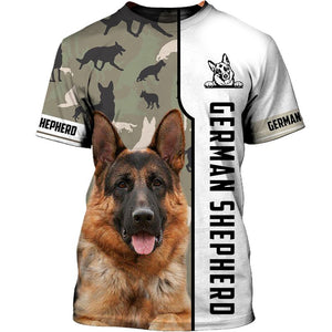 I love my German Shepherd Men and Women Ver.2 3D Shirt