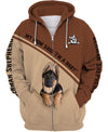 I love my German Shepherd Men and Women Ver.3 3D Shirt