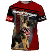 Happy New Year – German Shepherd Men and Women 3D Shirt