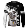 Hello Pitbull – never walk alone Men and Women 3D Shirt