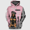 Here’s to the women that can ROTTWEILER DOG Men and Women 3D Print Pullover