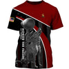 Honor the fallen thank the living  Men and Women 3D T Shirt
