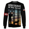 Honoring All Who Served Memorial Day Men and Women 3D Shirt
