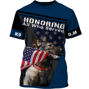 Honoring all who served Men and Women 3D T Shirt
