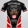 Dad Rottweiler Dog Men and Women 3D Full Printing