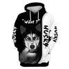 Husky Hard To Understand Shirt 3D Full Printing for Dog Mom Dad lovers