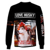 HUSKY Red Maple Leaf Men and Women 3D Shirt
