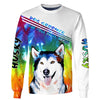 Husky The Soul Of An Angel Men and Women 3D T Shirt