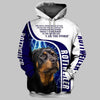 I AM A STORM ROTTWEILER Dog Men and Women 3D Shirt