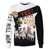 I Am The Crazy Dog Lady – Pitbull Mom Men and Women 3D Shirt