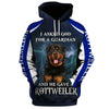 I Asked God For A Guardian ROTTWEILER DOG Men and Women 3D Print Pullover