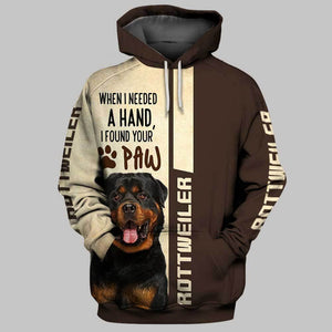 I Found Your Rottweiler Dog Men and Women 3D Full Printing