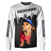I Know You Want To Hold My Wiener Novelty Dachshund Men and Women 3D T Shirt