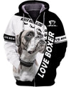 I Love Boxers Gifts Men and Women Ver.2 3D Shirt