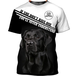 I Love Labrador Retriever Gifts Men and Women 3D Shirt