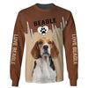 I Love You My Beagle Shirt 3D Full Printing for Dog Mom Dad lovers