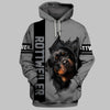 I’m Only Taking To My Rottweiler Dog Today Men and Women 3D Full Printing