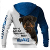 There’s Only One Dangerous Breed Humans Rottweiler Dog Men and Women 3D Full Printing