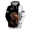 Labrador Brown Chocolate Reflect Men and Women 3D Shirt