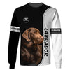 Labrador Brown Chocolate Reflect Men and Women 3D Shirt
