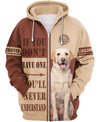 Labrador Brown Love Will Understand and Women 3D Shirt