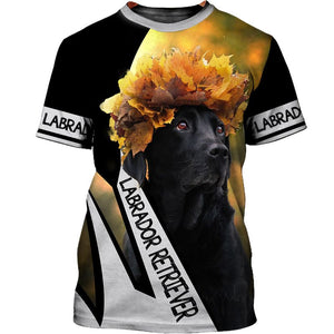 Labrador Funny Face My Friend Men and Women 3D Shirt