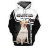 Labrador In My Darkest Hour Men and Women 3D Shirt