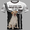 Labrador In My Darkest Hour Men and Women 3D Shirt