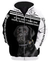 Labrador Retriever Black Shirt 3D Full Printing for Dog Mom Dad lovers
