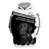 Labrador Retriever Cute My Dog In Black Men and Women Ver.2 3D Shirt