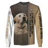 Labrador Retriever Cute My Dog Men and Women 3D Shirt