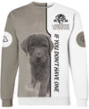 Labrador Retriever Grey Baby Love Men and Women 3D Shirt