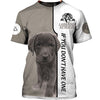 Labrador Retriever Grey Baby Love Men and Women 3D Shirt