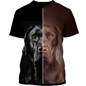 LABRADOR Retriever Men and Women 3D T Shirt