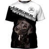 Labrador Retriever  Shirt 3D Full Printing for Dog Mom Dad lovers