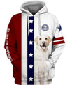 Labrador Retriever Super Star and Women 3D Shirt
