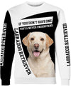 Labrador Retriever Understanding Love Men and Women 3D Shirt