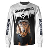 Life is longer with a Dachshund Men and Women 3D Shirt