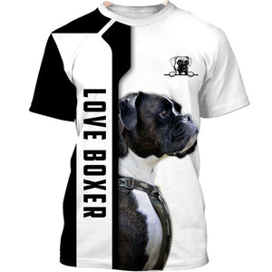 Love Boxer  3D shirt for Boxer lovers