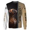 LOVE BOXER – if you don’t have one you’ll never understand Men and Women 3D Shirt In White/Coffe color