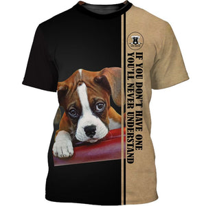 LOVE BOXER Never Understand Men and Women 3D Shirt