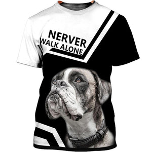 Love Boxer – never walk alone Men and Women 3D Shirt
