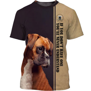 LOVE BOXER Ver.2 Men and Women 3D Shirt
