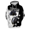 Love Boxer – when i needed a hand i found your paw Men and Women Ver.2 3D Shirt In Black