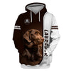 Love chocolate Labrador Men and Women 3D T Shirt