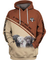 Love Dog – Love Labrador In Brown Men and Women 3D Shirt